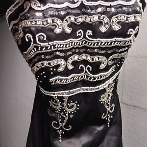 Nightway Black Formal Dress size 4
